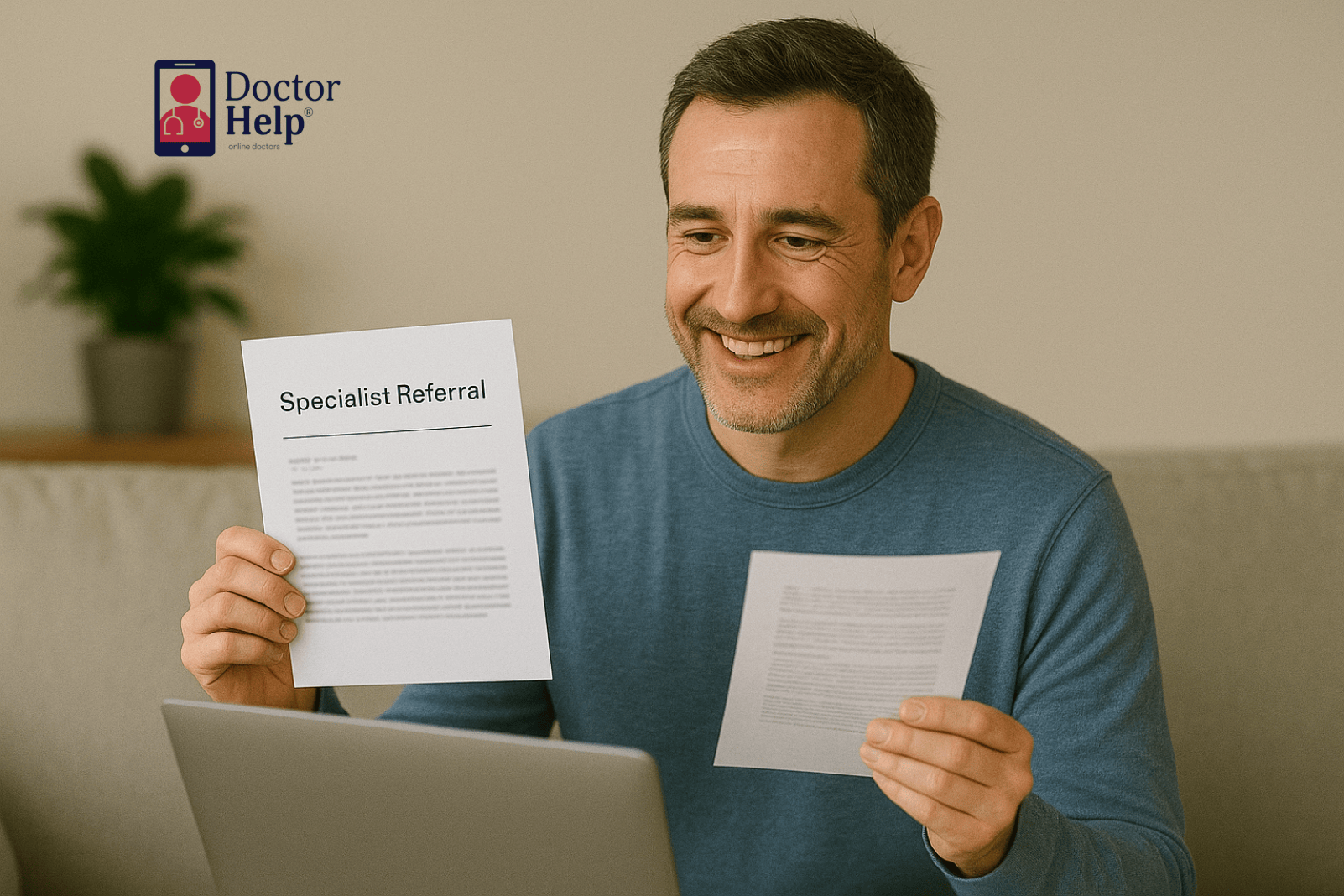 Receive Your Specialist Referral Online