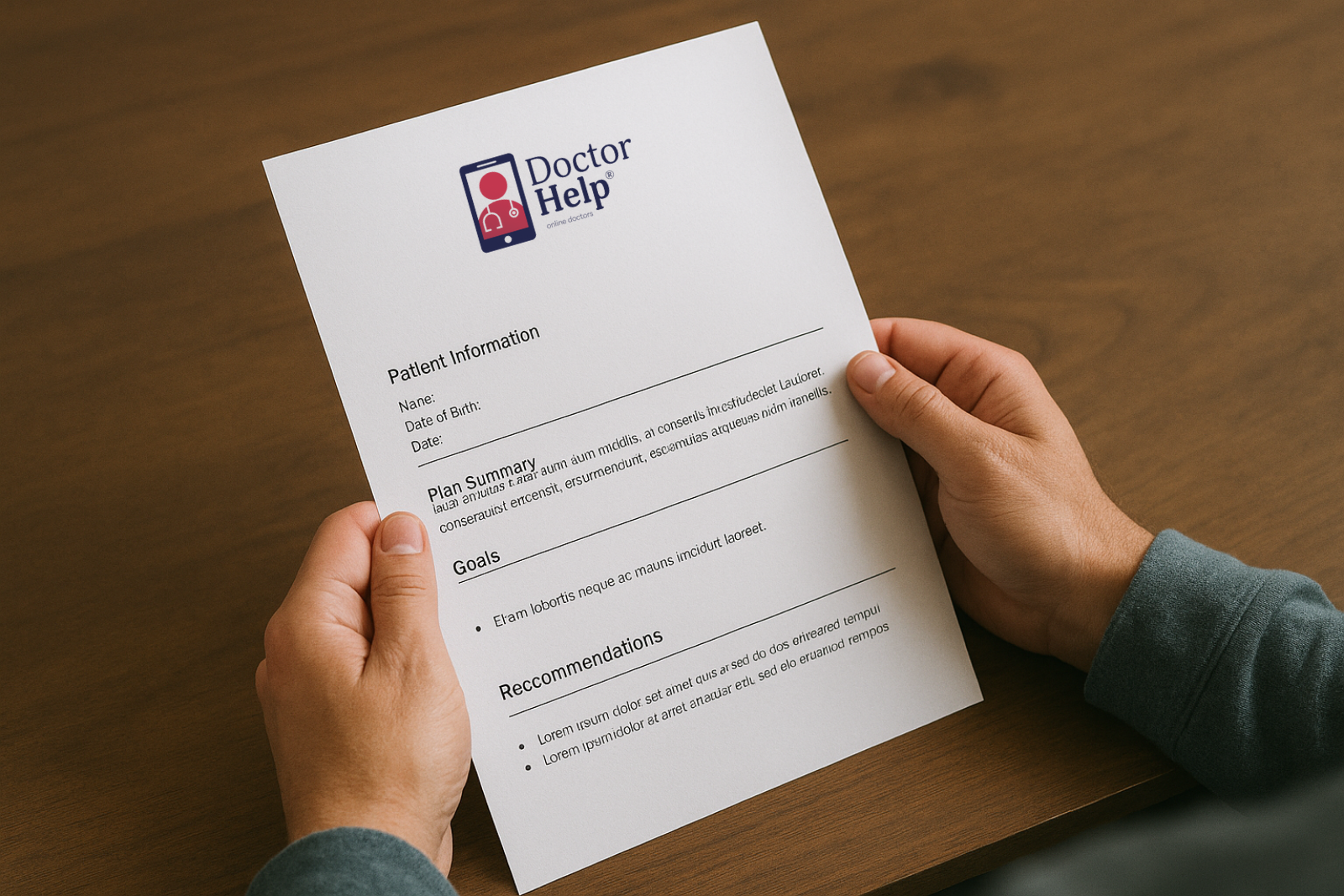 Receive Your Mental Health Care Plan